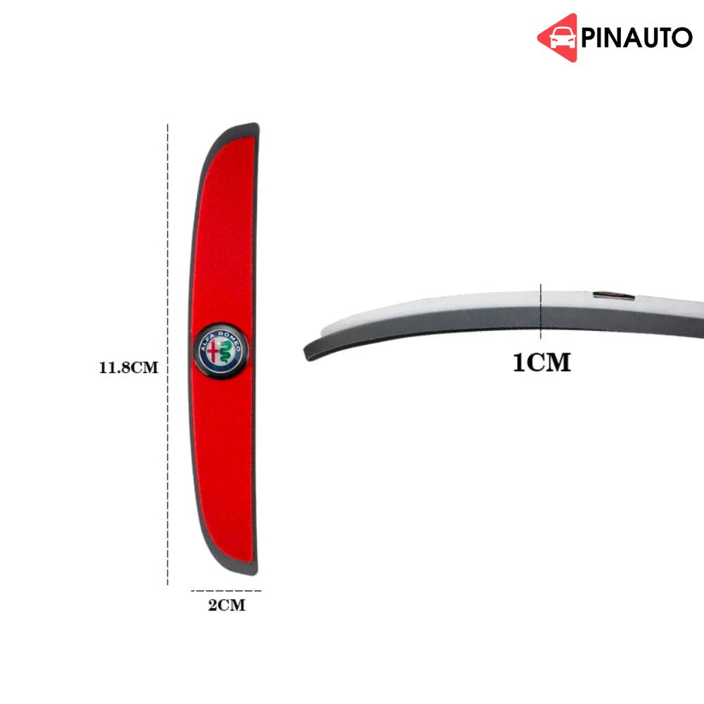 Dørbeskyttere mod stød og ridser (4 stk.)