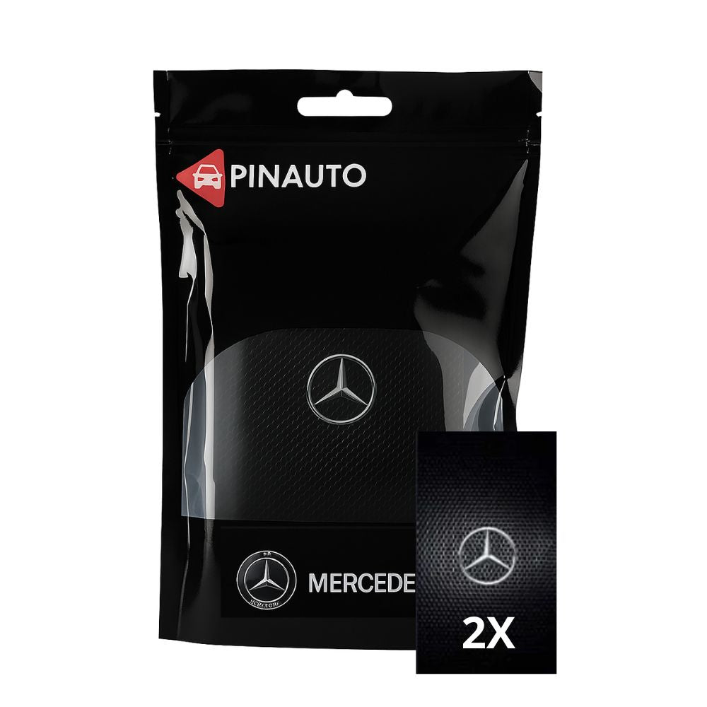 2x Pegatinas para cristales de coche con logotipo