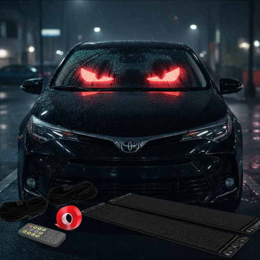 Olhos de carro LED - Pacote de 2 peças